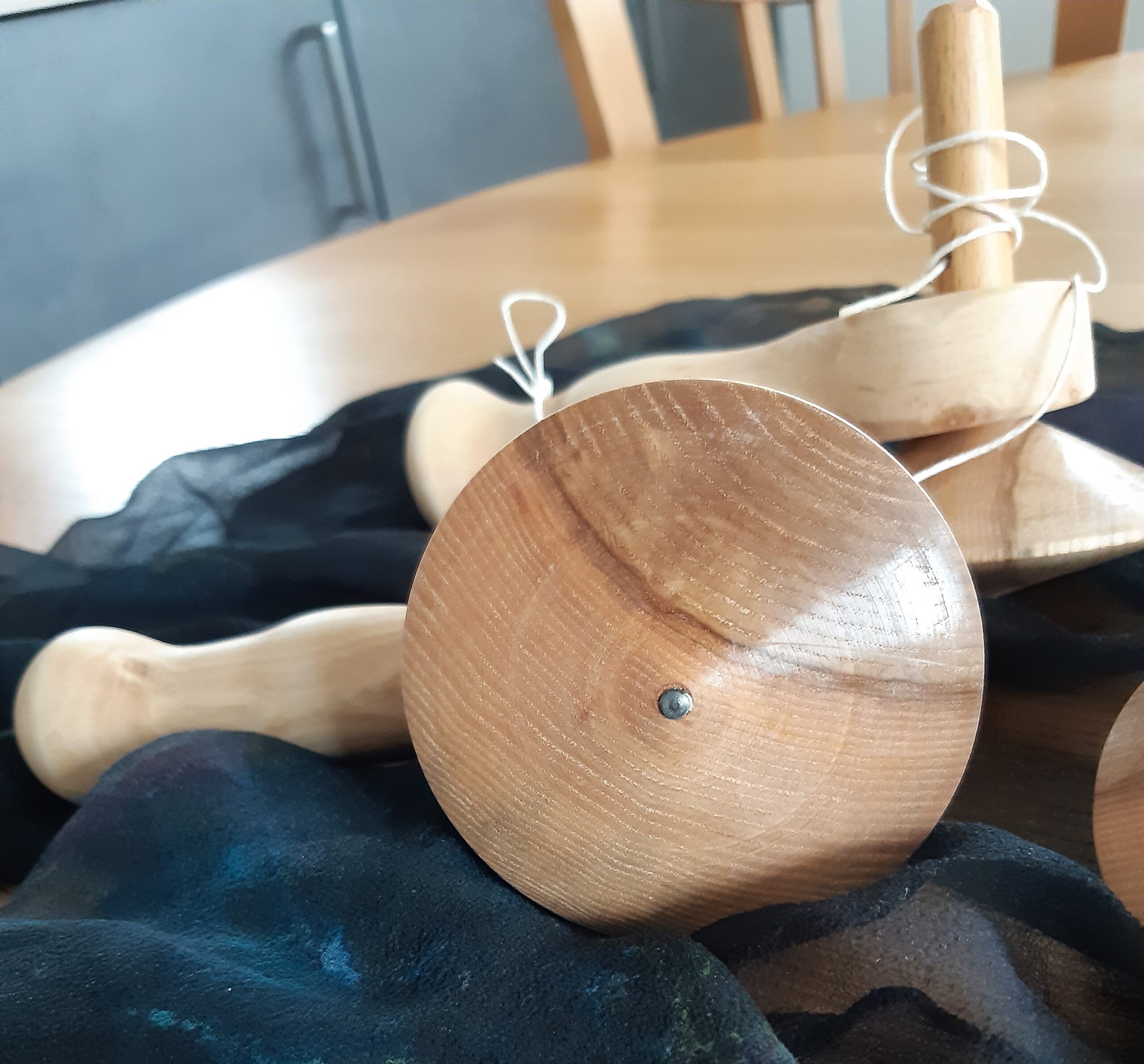 Ziehkreisel / handgedrechselt – Bild 5