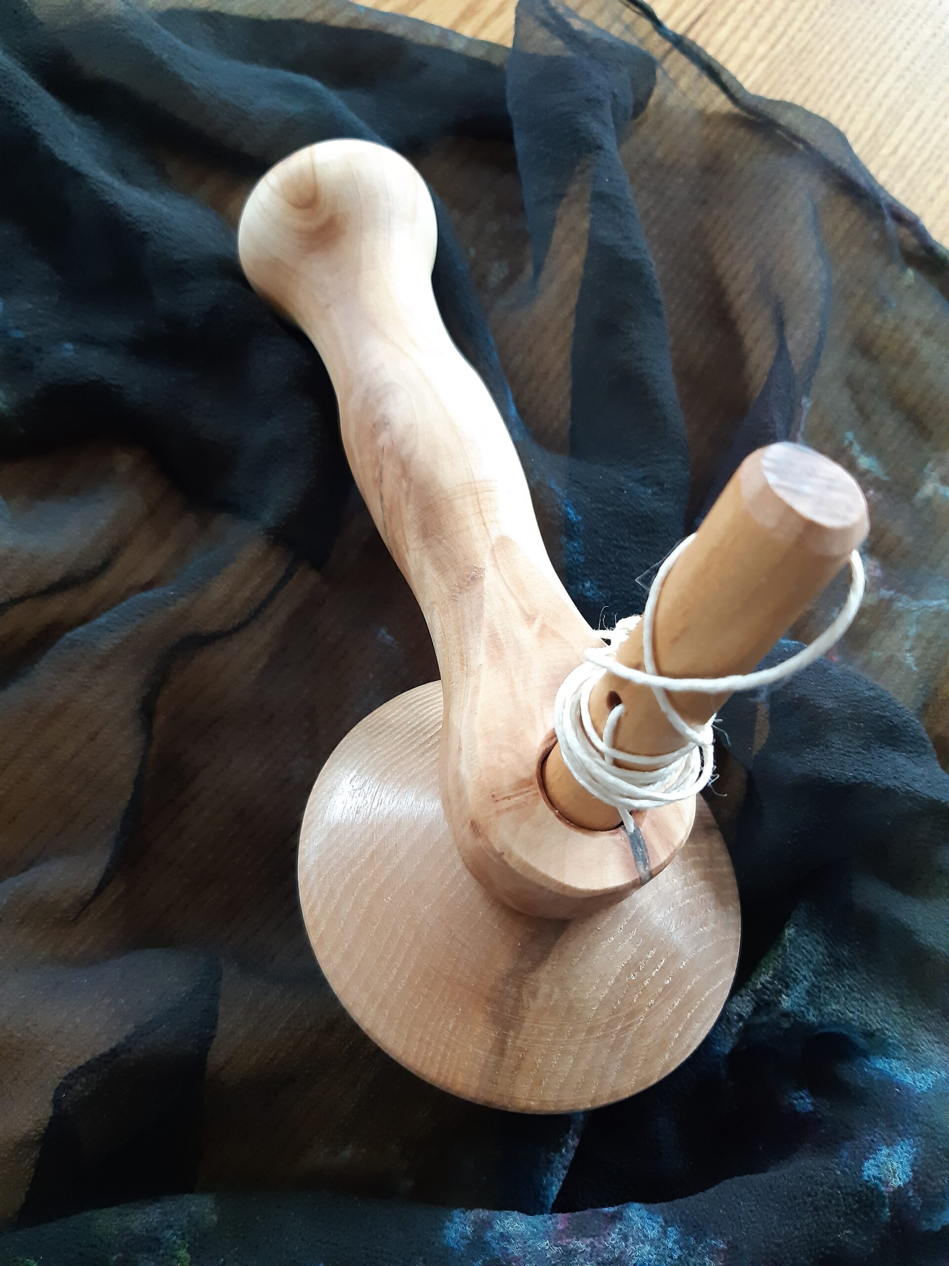 Ziehkreisel / handgedrechselt – Bild 4