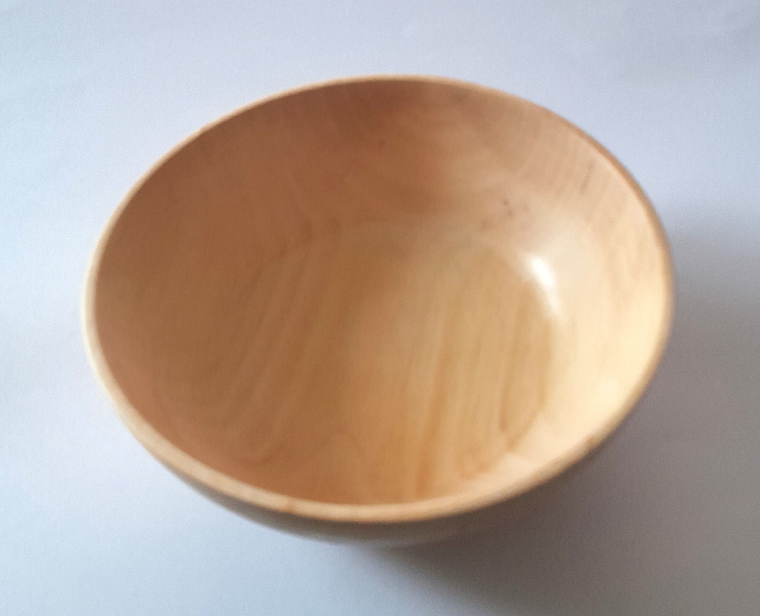 Kleines Ahornschälchen / handgedrechselt – Bild 2
