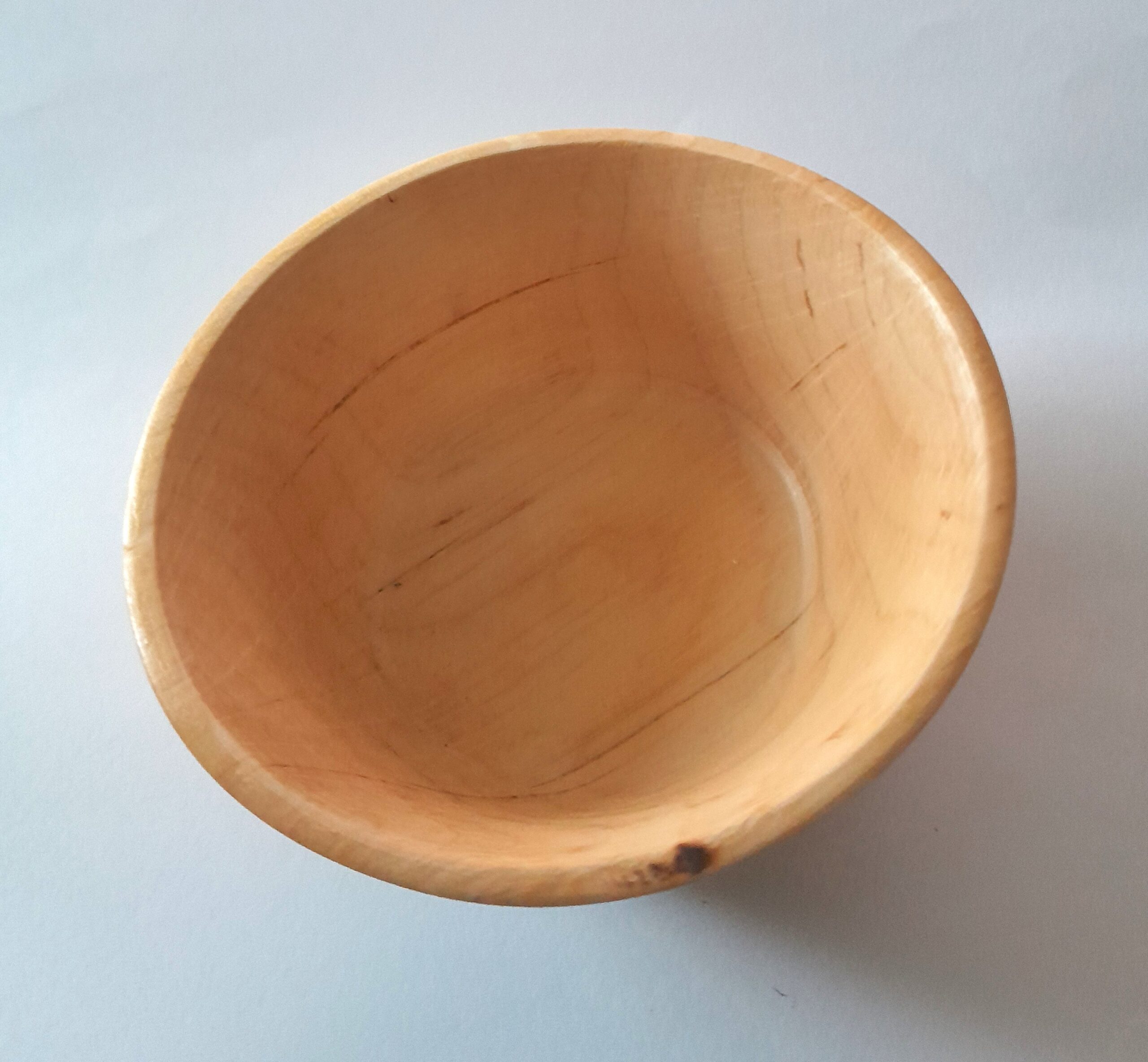 Kleines Ahornschälchen / handgedrechselt – Bild 2