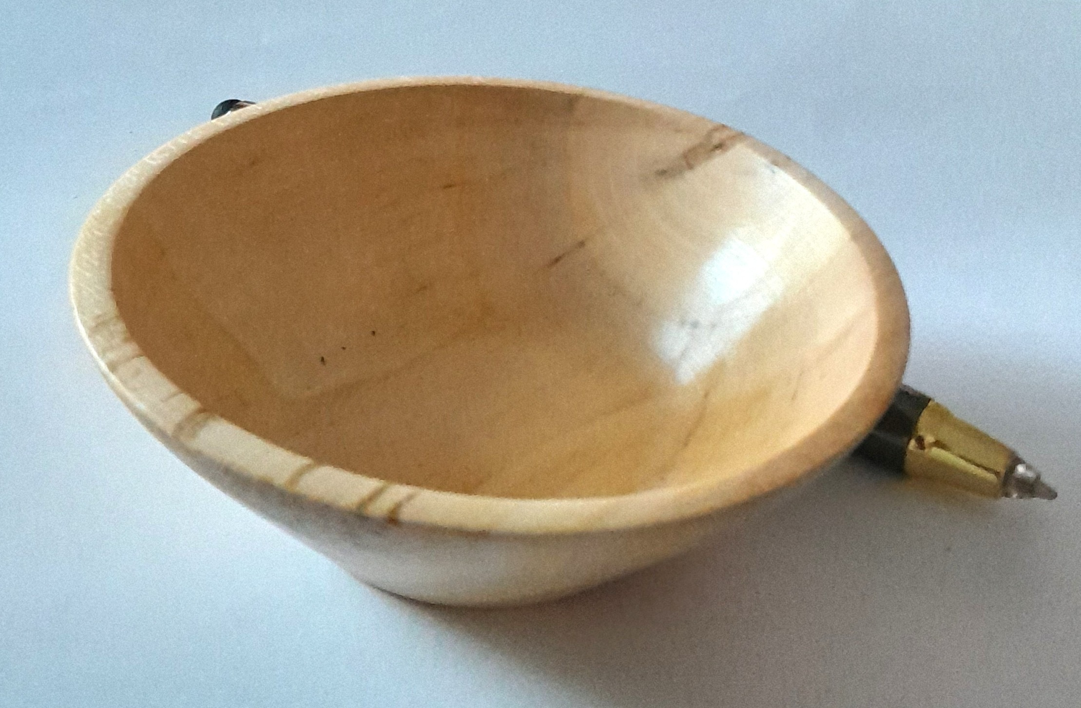 Schälchen aus Ahorn / handgedrechselt – Bild 2