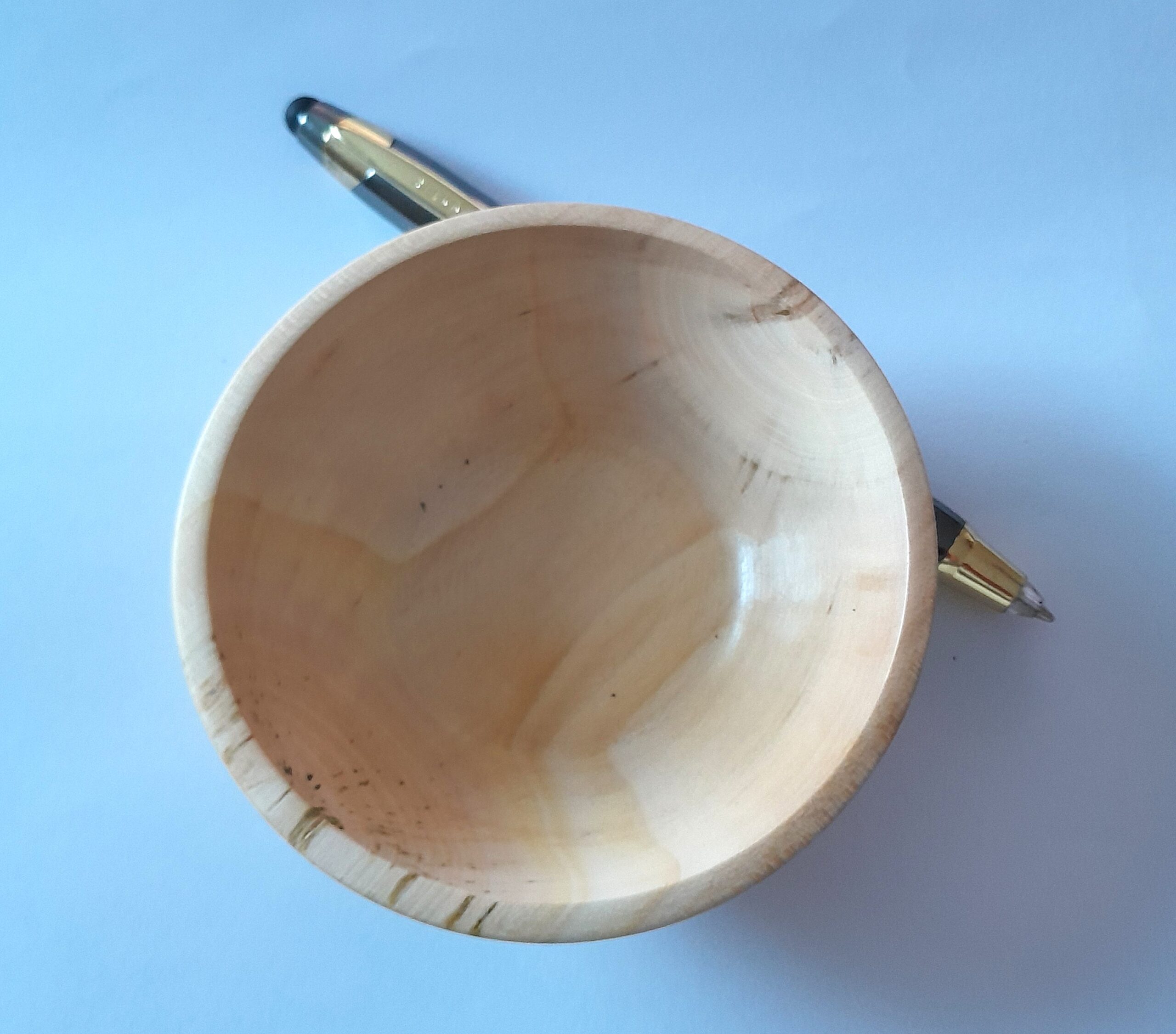 Schälchen aus Ahorn / handgedrechselt – Bild 3
