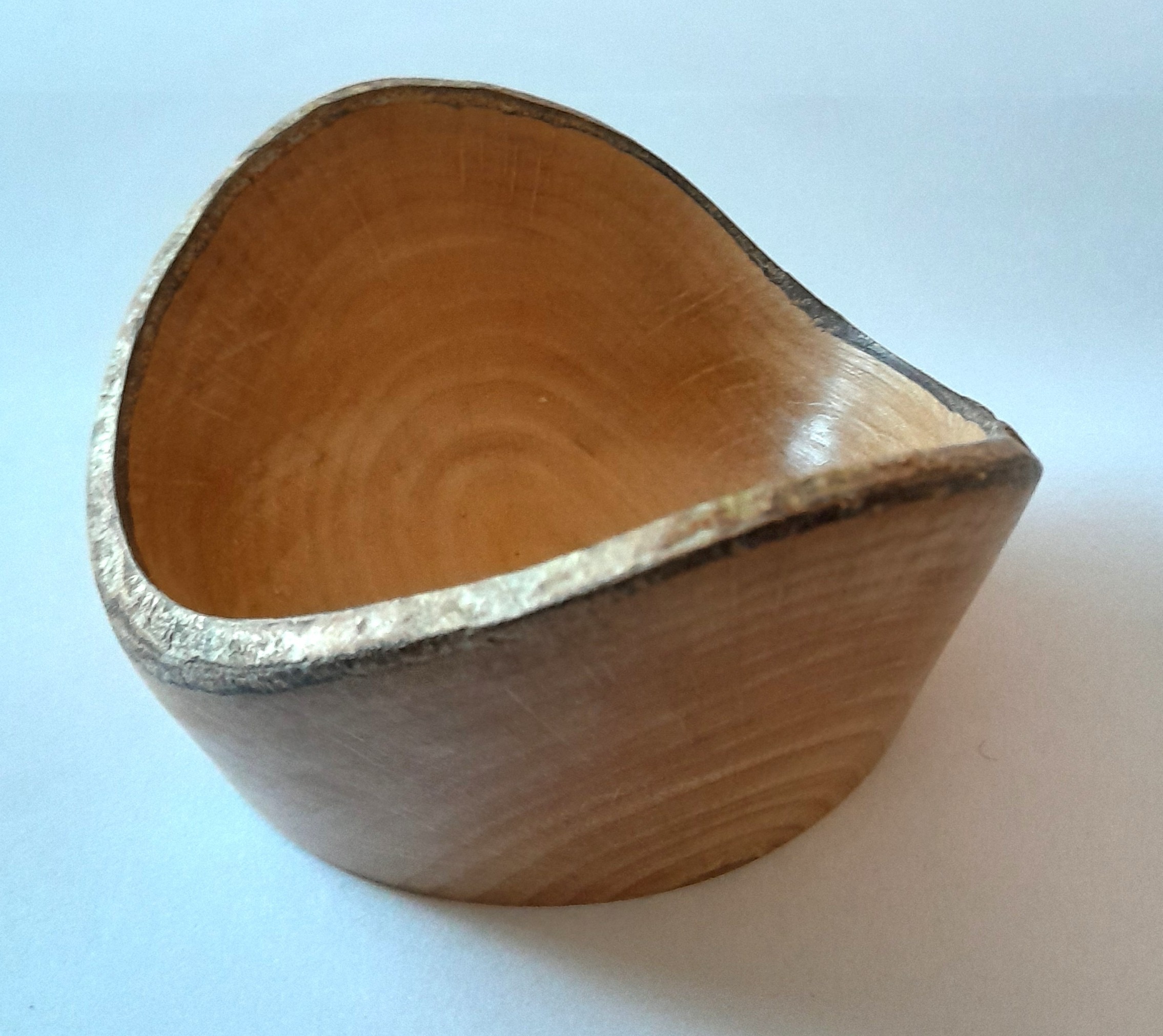 Kleine Naturrandschale Ahorn / handgedrechselt – Bild 2