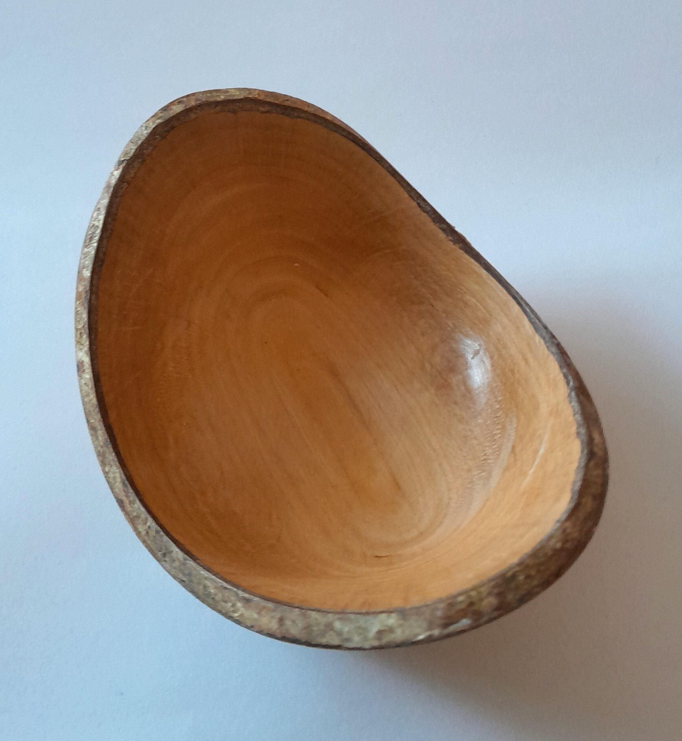 Kleine Naturrandschale Ahorn / handgedrechselt – Bild 3