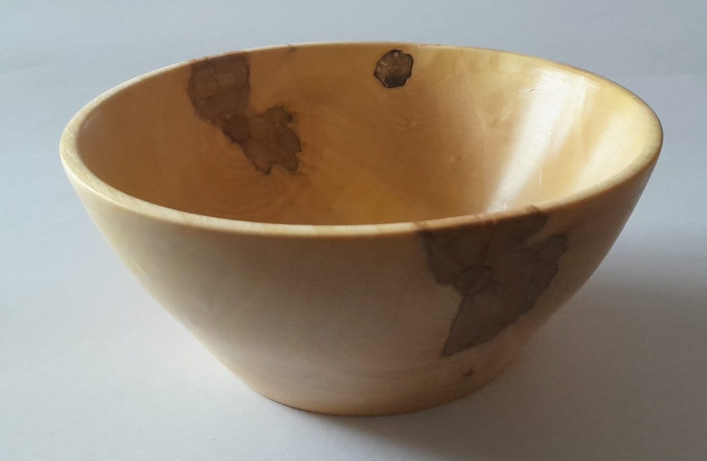 Kleine Ahornschale / handgedrechselt – Bild 2