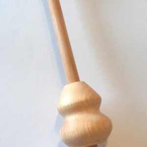 Eierköpfer / handgedrechselt