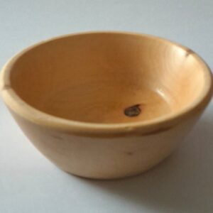 Kleines Ahornschälchen / handgedrechselt