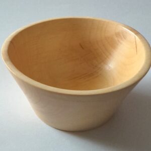 Kleines Ahornschälchen / handgedrechselt