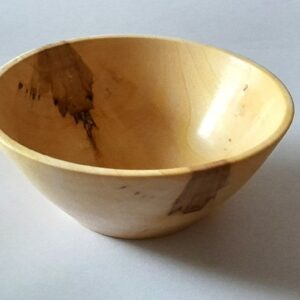 Kleine Ahornschale / handgedrechselt