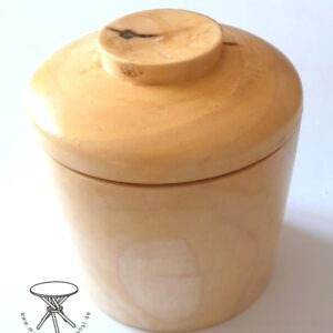 Kleine Ahorn Dose / handgedrechselt