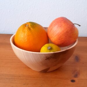 Wunderschöne Eschenholzschale / handgedrechselt