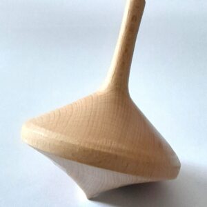 Kreisel / handgedrechselt