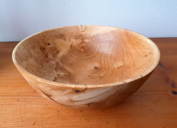 Ahorn Holzschale / handgedrechselt
