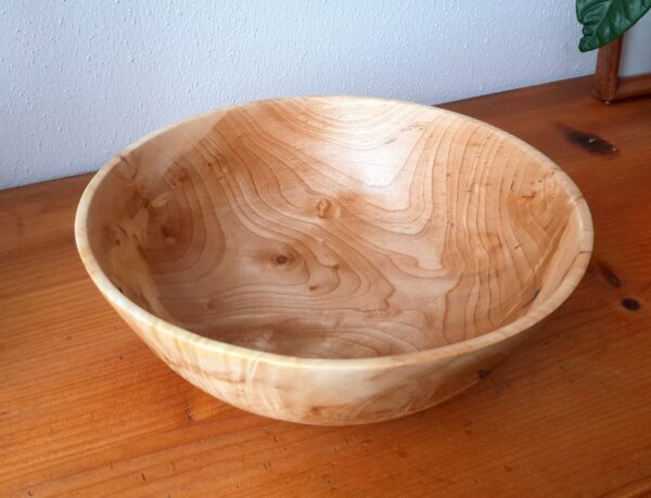 Ahorn Holzschale / handgedrechselt – Bild 2