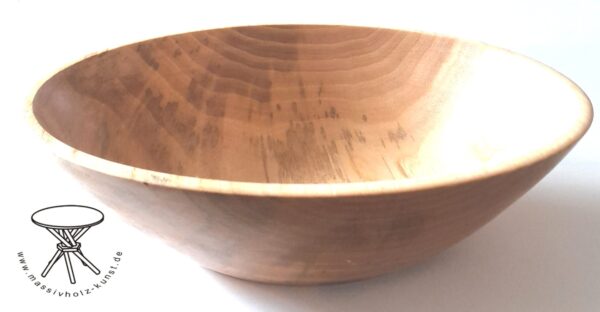 Eschenholzschale / handgedrechselt – Bild 2