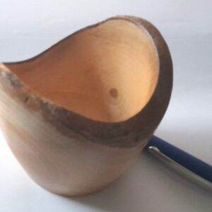 Kleine Naturrandschale Ahorn / handgedrechselt