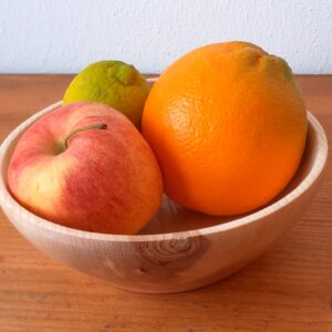 Wunderschöne Eschenholzschale / handgedrechselt