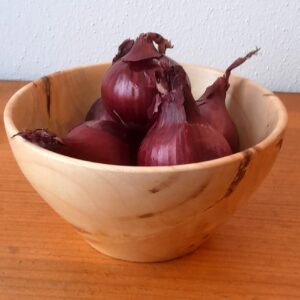 Große Ahornschale / handgedrechselt